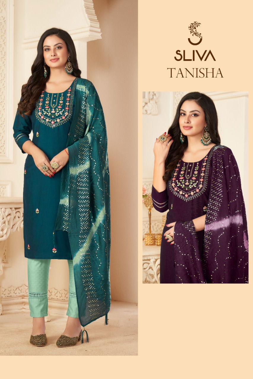 Sliva Tanisha Vol 1 Ethnic Wear Wholesale Readymade Salwar Suits